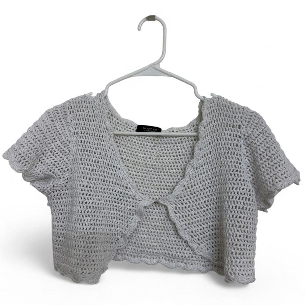 Spense Women's White Cardigan